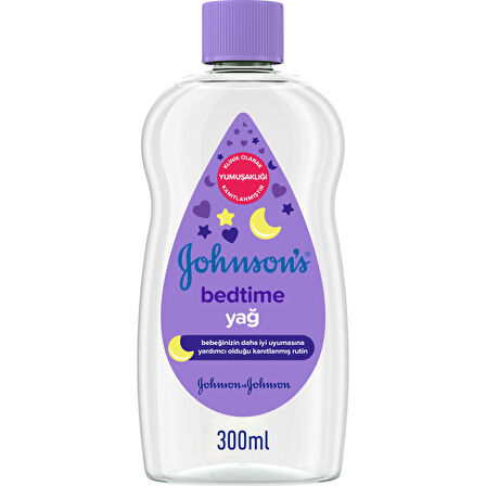 Johnsons Baby Bebek Yağı 300ML Bedtime (Uyku Rutini) (4 Lü Set)