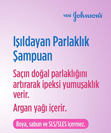Johnsons Baby Bebek Şampuanı 750ML Işıldayan Parlaklık (5 Li Set)