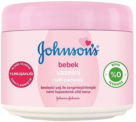 Johnsons Baby Bebek Vazelini Hafif Parfümlü 100ML (5 Li Set)