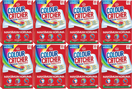 K2R Colour Catcher Renk Koruyucu Mendil 160 Lı Ekonomik Pk (8PK*20)