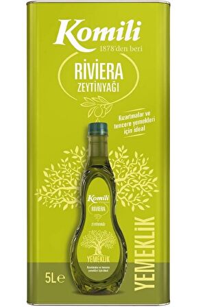 Komili Zeytinyağı 10LT Riviera (Teneke) (2PK*5LT)