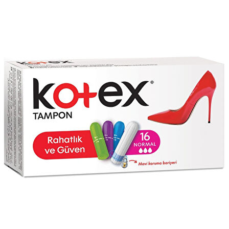 Kotex Tampon Normal - Mini 96 Lı Karma Set (6PK*16)
