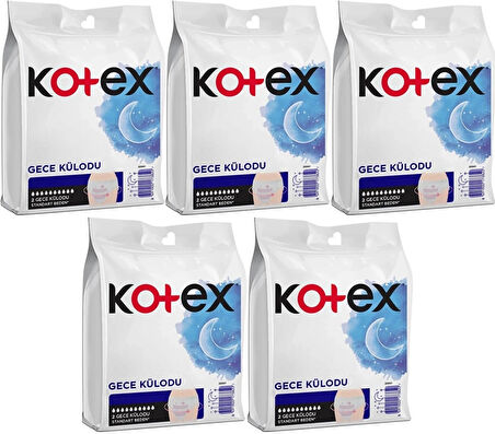 Kotex Gece Külodu / Külot Standart Beden (Yoğun Regl Dönemine Özel) 10 Lu Set (5PK*2)