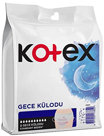 Kotex Gece Külodu / Külot Standart Beden (Yoğun Regl Dönemine Özel) 18 Li Set (9PK*2)