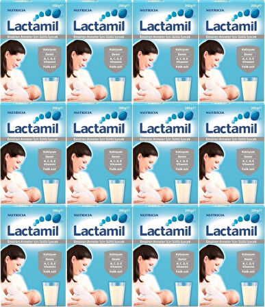 Nutrıcıa Lactamil 200GR (Emziren Anneler İçin Sütlü İçeçek) (12 Li Set)
