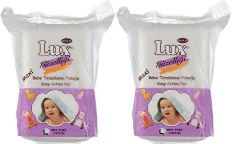 Lüx Bebek Temizleme Pamuğu 120 Adet (2Pk*60)
