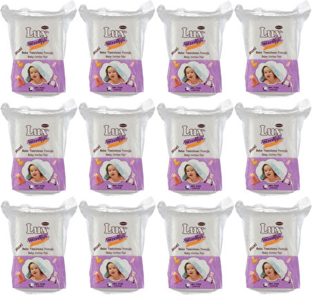 Lüx Bebek Temizleme Pamuğu 720 Adet (12Pk*60)