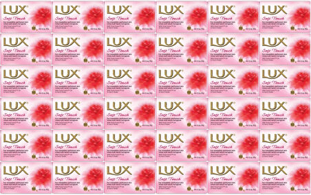 Lux Sabun 80GR Soft Touch (Yumuşak Dokunuş) (36 Lı Set)