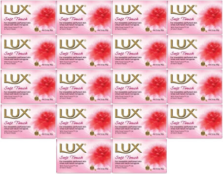 Lux Sabun 80GR Soft Touch (Yumuşak Dokunuş) (18 Li Set)