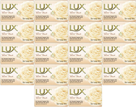 Lux Sabun 80GR Velvet Touch (Kadife Dokunuş) (18 Li Set)