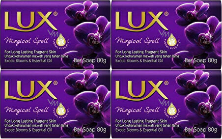 Lux Sabun 80GR Magicial Spell (Sihirli Tılsım) (4 Lü Set)