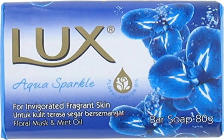 Lux Sabun 80GR Aqua Sparkle (Su Gibi Işıltı) (5 Li Set)