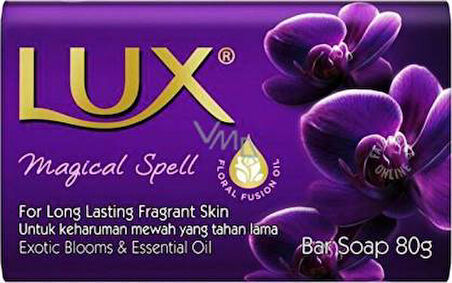 Lux Sabun 80GR (Karma 5 Li Set) Soft Touch/Velvet Touch/Magicial Spell/Aqua Sparke/Bright Impress