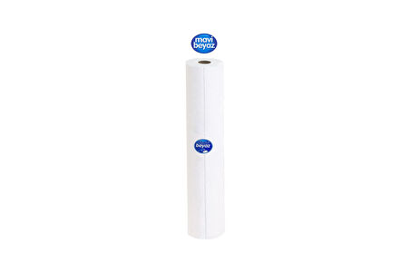 Mavi Beyaz Hasta Muayene Masa Örtüsü 50*25Cm 50 Metre (4 Lü Set)