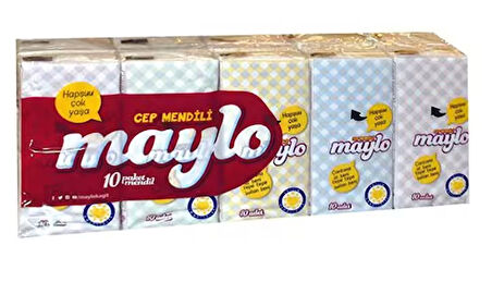 Maylo Cep Kağıt Mendil 30 Lu Set (3PK*10)