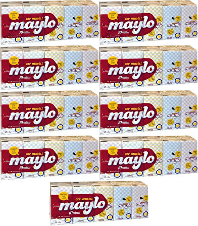 Maylo Cep Kağıt Mendil 90 Lı Set (9PK*10)