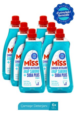 Miss Sıvı Çamaşır Deterjanı Renkli/Beyaz 1500ML & Çamaşır Sodası 500GR Lavanta (Avantajlı Set)