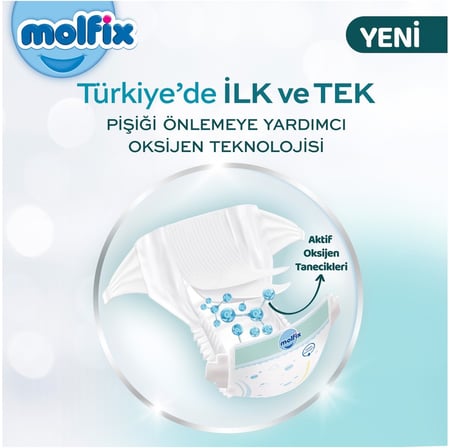 Molfix Premium Bebek Bezi Beden:4 (7-14KG) Maxi 516 Adet Ekstra Ultra Fırsat Pk