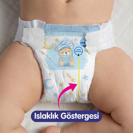 Molfix Tatlı Rüyalar Bebek Bezi 3 Beden 4-9 KG Midi 504 Adet Ekstra Fırsat Pk