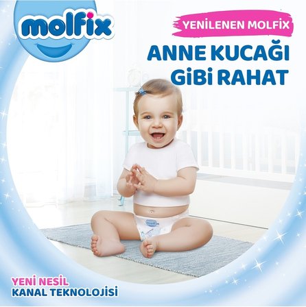 Molfix Bebek Bezi 7 Beden 20-30 KG XX Large 150 Adet Mega Fırsat Pk