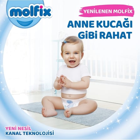Molfix Bebek Bezi 7 Beden 20-30 KG XX Large 240 Adet Dev Ekonomik Fırsat Pk