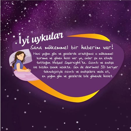 Molped Süper Night Hijyenik Ped Süper Gece 52 Adet Mega Fırsat Pk