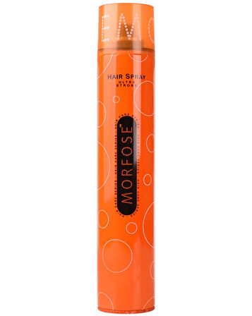 Morfose Saç Spreyi 400ML Ultra Sert (Turuncu) (5 Li Set)