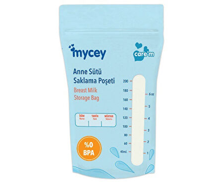 Mycey Anne Sütü / Süt Saklama Poşeti 25 Li Pk Tekli (2 Li Set)