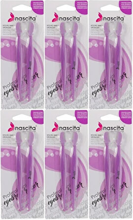 Nascita Profesyonel Kaş Usturası Çiftli (6 Lı Set)