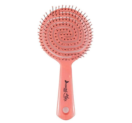 Nascita 3 (Üç) Boyutlu Profesyonel Yuvarlak Saç Fırçası Pembe (Kod Prof:2) (6 Lı Set)