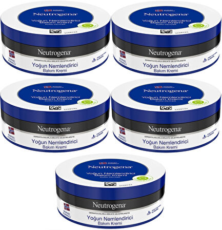 Neutrogena Norveç Formülü Yoğun Bakım Kremi 200ML (5 Li Set)