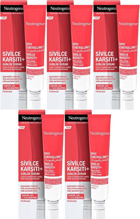 Neutrogena Spot Controlling Sivilce Karşıtı Serum 30ML (5 Li Set)