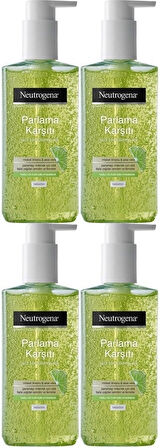 Neutrogena Visibly Clear Pore&Shine Temizleme Jeli 200ML (Parlama Karşıtı) (4 Lü Set)