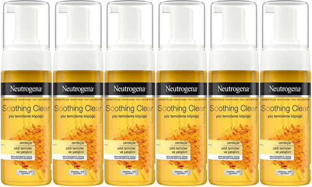 Neutrogena Soothing Clear Yüz Temizleme Köpüğü 150ML (6 Lı Set)