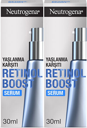 Neutrogena Retinol Boost Serum Antiaging 30ML (Yaşlanma Karşıtı Serum) (2 Li Set)