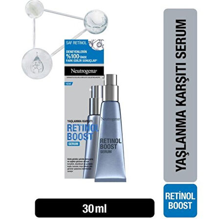 Neutrogena Retinol Boost Serum Antiaging 30ML (Yaşlanma Karşıtı Serum) (2 Li Set)