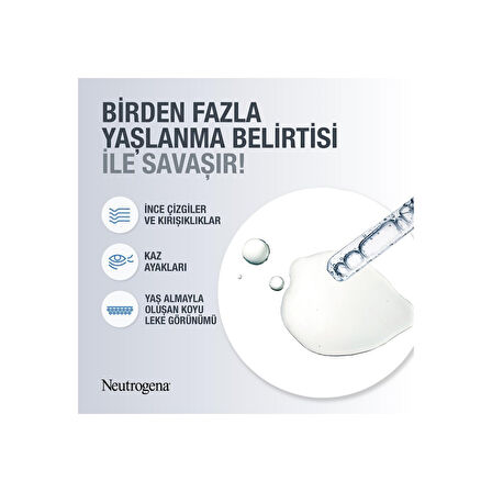 Neutrogena Retinol Boost Serum Antiaging 30ML (Yaşlanma Karşıtı Serum) (3 Lü Set)