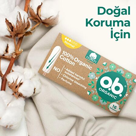 O.B Organic Normal Tampon 32 Li Set (2PK*16)