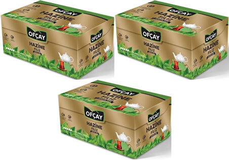 Ofçay Hazine Zengindem Demlik Poşet Siyah Çay 90 Adet*15GR (3PK*30)