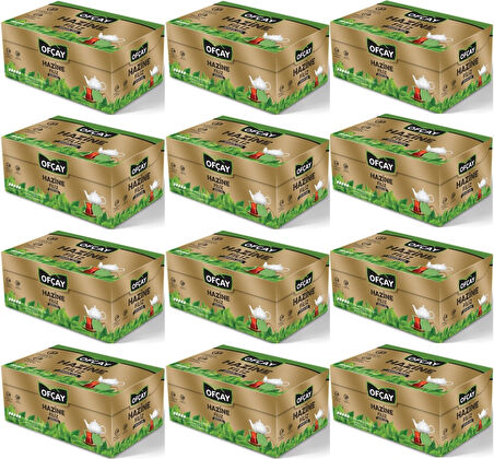 Ofçay Hazine Zengindem Demlik Poşet Siyah Çay 360 Adet*15GR (12PK*30)