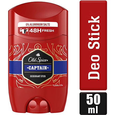 Old Spice Captain Stick Roll-On Men/Erkek Deodorant 50ML (3 Lü Set)