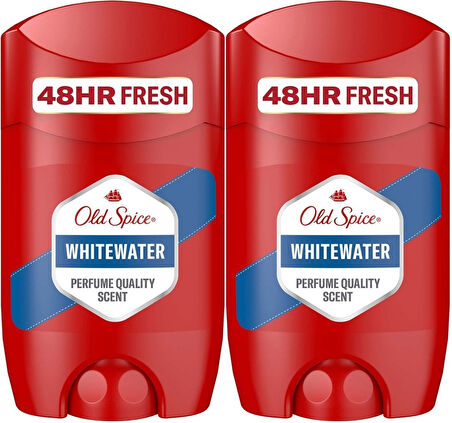 Old Spice WhiteWater Stick Roll-On Men/Erkek Deodorant 50ML (2 Li Set)