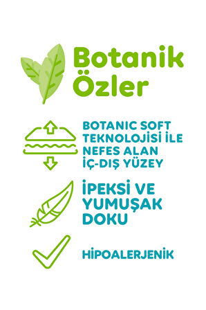 Önlem Bebek Bezi Botanika Beden:1 (2-5Kg) Yenidoğan 128 Adet Süper Ekonomik Pk
