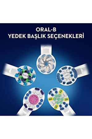 3d White Siyah Diş Fırçası Yedek Başlığı 8 Adet
