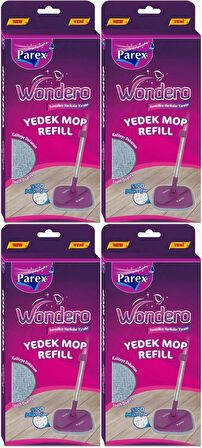 Parex Wondero Yedek Paspas Mop Refill (4 Lü Set)