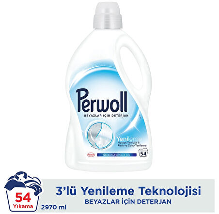 Perwoll Sıvı Çamaşır Deterjanı 17.82LT Beyaz (324 Yıkama) (6*2.97LT)