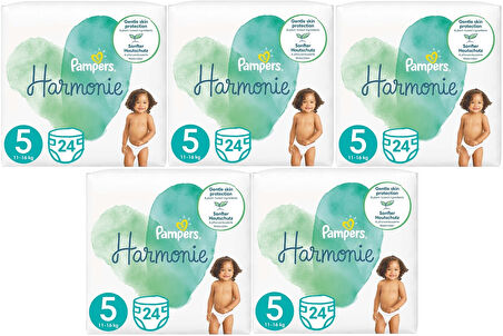 Prima Pampers Harmonie Bebek Bezi Beden:5 (11-16KG) Junior 120 Adet Mega Ultra Fırsat Pk