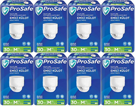 Prosafe Emici Külot Hasta Bezi Orta-Medium 240 Adet (8PK*30)