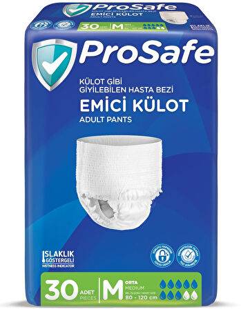 Prosafe Emici Külot Hasta Bezi Orta-Medium 240 Adet (8PK*30)