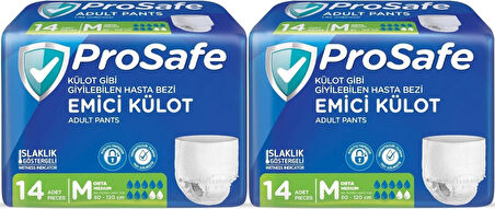 Prosafe Emici Külot Hasta Bezi M - Orta - Medium 28 Adet (2PK*14)